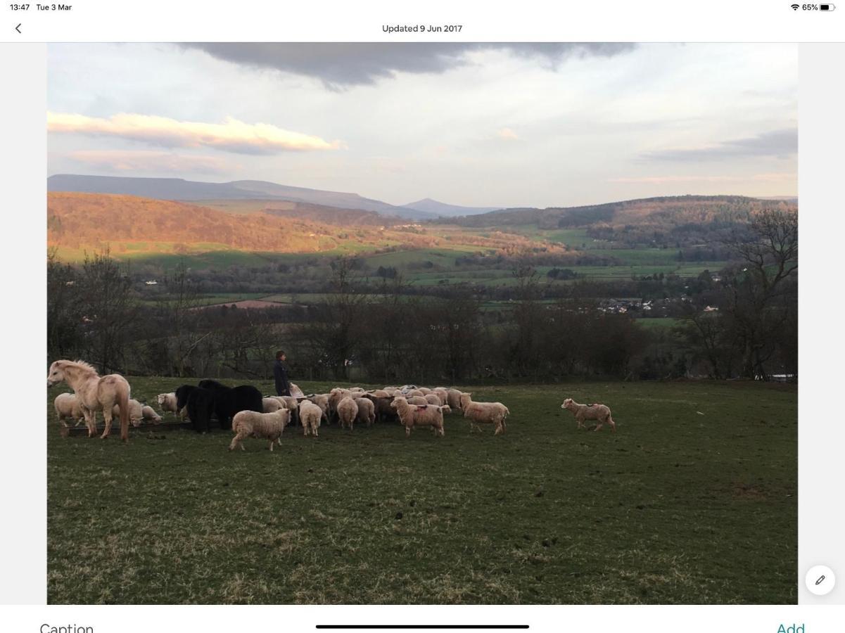 Ty Fferm Hen, Ancient Farmhouse, Coity Bach Talybont-on-Usk エクステリア 写真
